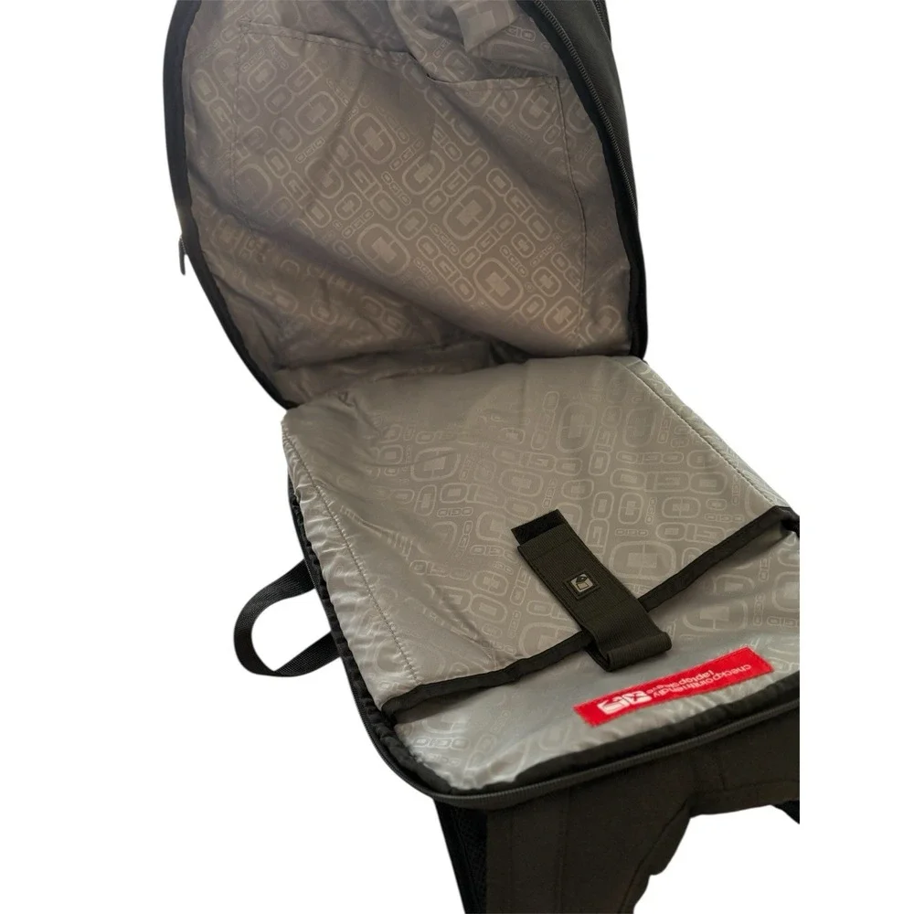 OGIO GoBundance Backpack Laptop Bag Black Checkpoint Friendly Travel Organizer